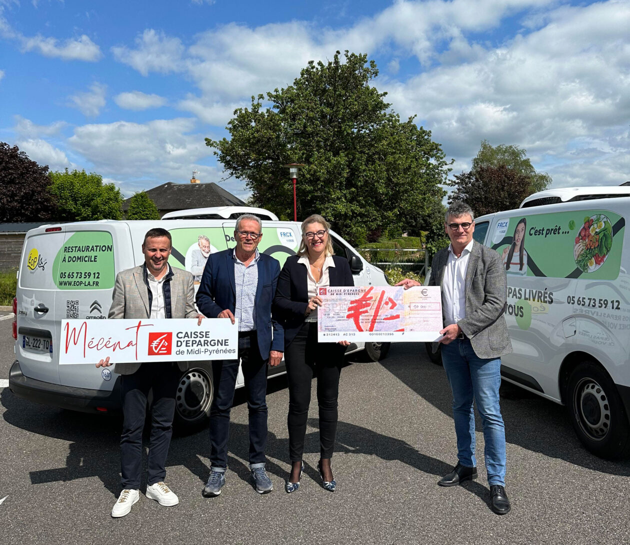 remise mécénat caisse épagne camion éop la